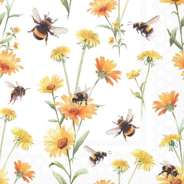 Serviett Kaffe Busy Bees - Consilimo